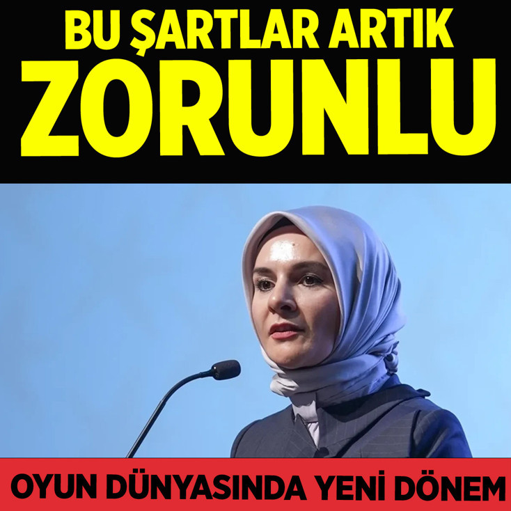 Bakanlık düğmeye bastı! Oyun dünyasında yeni dönem, bu şartlar zorunlu