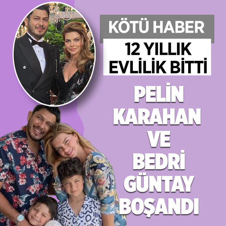 Pelin Karahan ve Bedri Güntay'dan kötü haber! Tek celsede boşandılar...