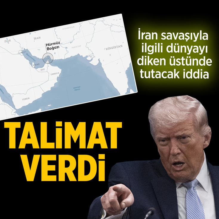 İran savaşında yeni perde Trump danışmanlarına talimat verdi iddiası