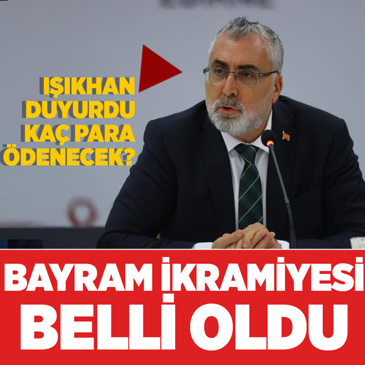 Bakan Işıkhan açıkladı! Emekli bayram ikramiyesi tutarı belli oldu!