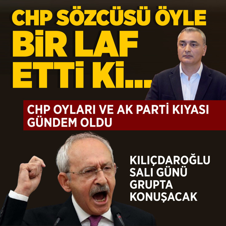 Kemal Kılıçdaroğlu grupta konuşacak! CHP AK Parti'yi yenemez lafı olay