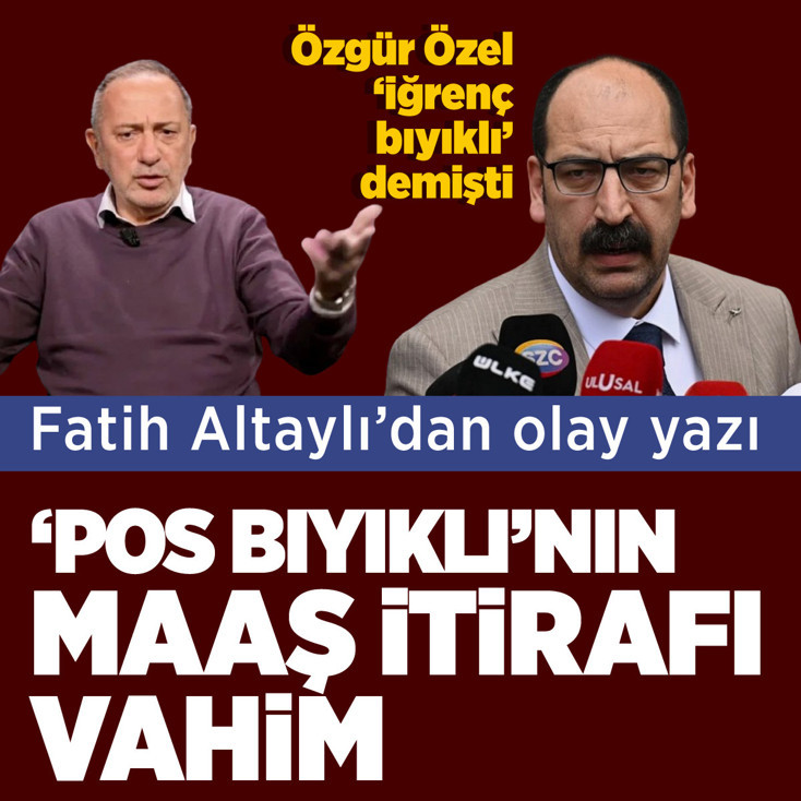 Fatih Altaylı Kılıçdaroğlu'nun danışmanına 'pos bıyık' dedi o iddiayı gündeme getirdi