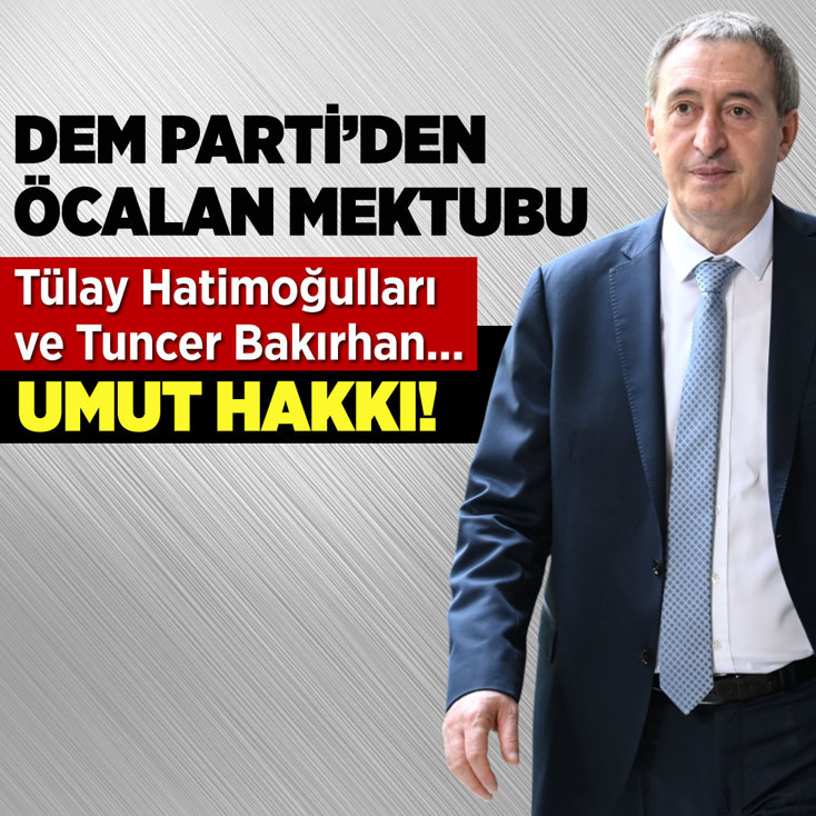 DEM Parti'den Avrupa Konseyi Bakanlar Komitesi'ne Abdullah Öcalan mektubu