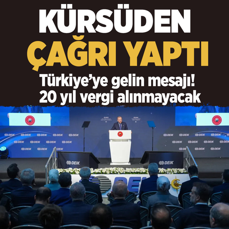 Erdoğan kürsüden duyurdu! Ekonomi yönetimine gerekli talimatlar verildi
