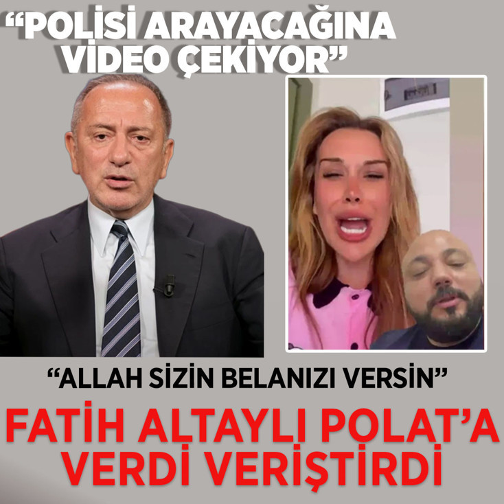 Fatih Altaylı Dilan Polat'a verdi veriştirdi!