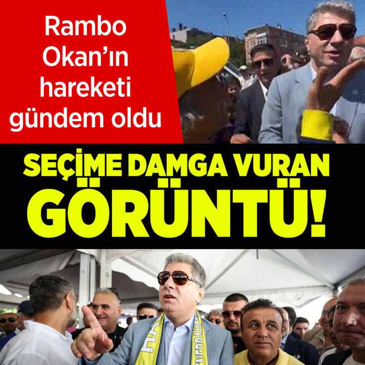 Fenerbahçe'deki seçime Rambo Okan damga vurdu! Hakan Safi'yi alnından öptü, başkan ilan etti