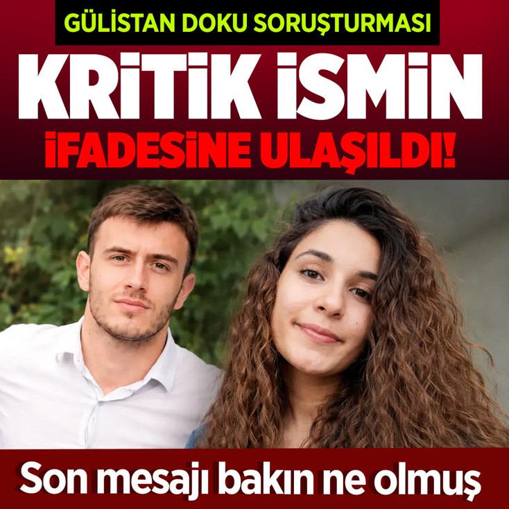 Gülistan Doku'nun eski sevgilisi Zeinal Abarakov'un ifadesine ulaşıldı!