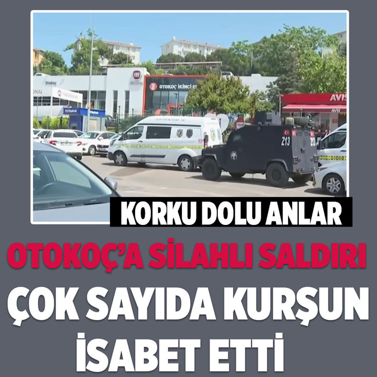 Otokoç Genel Müdürlüğü'ne silahlı saldırı! Korku dolu anlar...