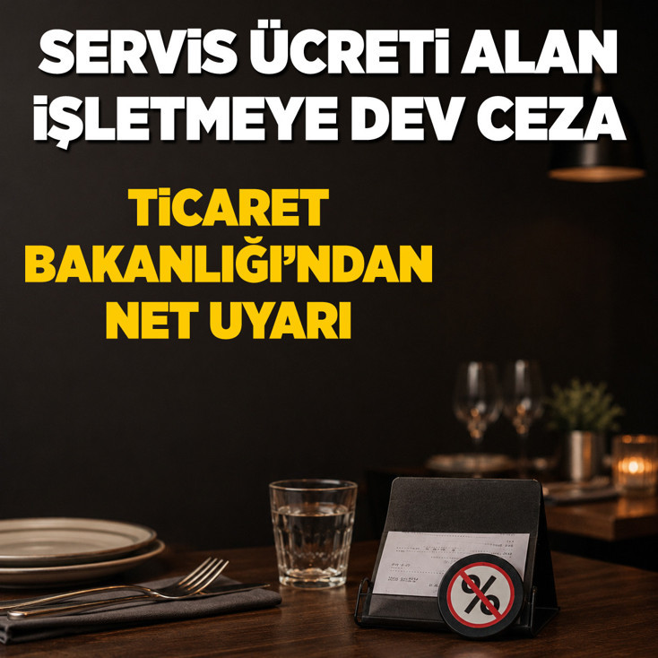 Servis ücreti alan işletmelere sıkı denetim! Bakanlık cezayı kesti