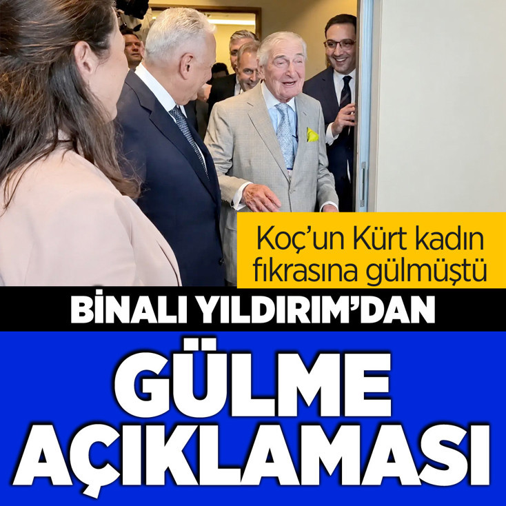 Rahmi Koç'un gündem olan fıkrasına gülmüştü! Binali Yıldırım'dan ilk açıklama geldi