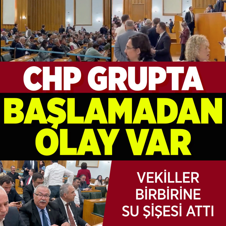 CHP grup toplantısı olay! Vekiller yer tuttu Özgür Özel mi Kılıçdaroğlu mu konuşacak