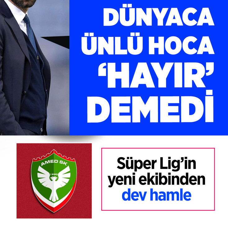 Amedspor'dan büyük hamle! Andrea Pirlo ile temas kuruldu