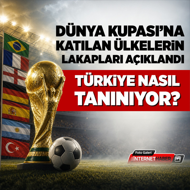 Dünya Kupası'na katılan ülkelerin lakapları açıklandı! Türkiye nasıl tanınıyor?