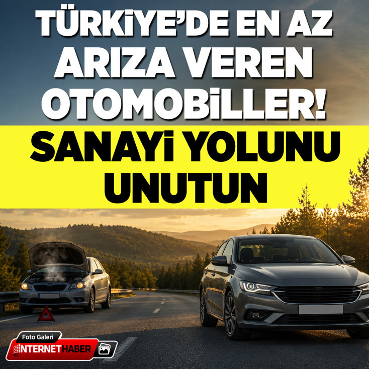 Türkiye'de en az arıza veren otomobiller! Sanayi yolunu unutun