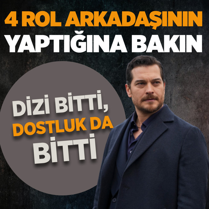 Set bitti, arkadaşlık bitti! Çağatay Ulusoy’a 4 rol arkadaşından şok takipten çıkma dalgası