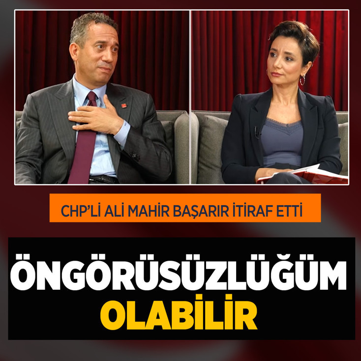 Ali Mahir Başarır itiraf etti: Benim öngörüsüzlüğüm olabilir