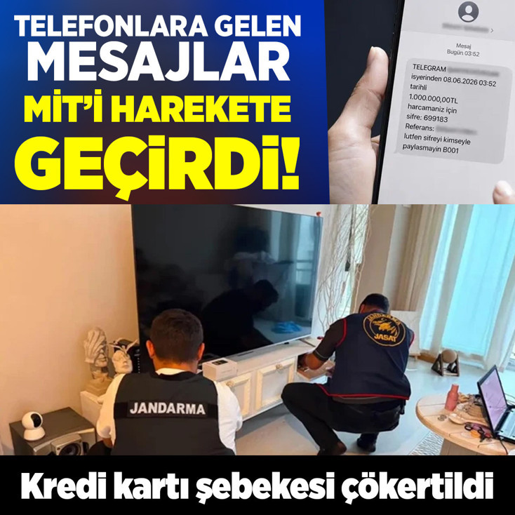 MİT'ten kredi kartı dolandırıcılarına yönelik operasyon