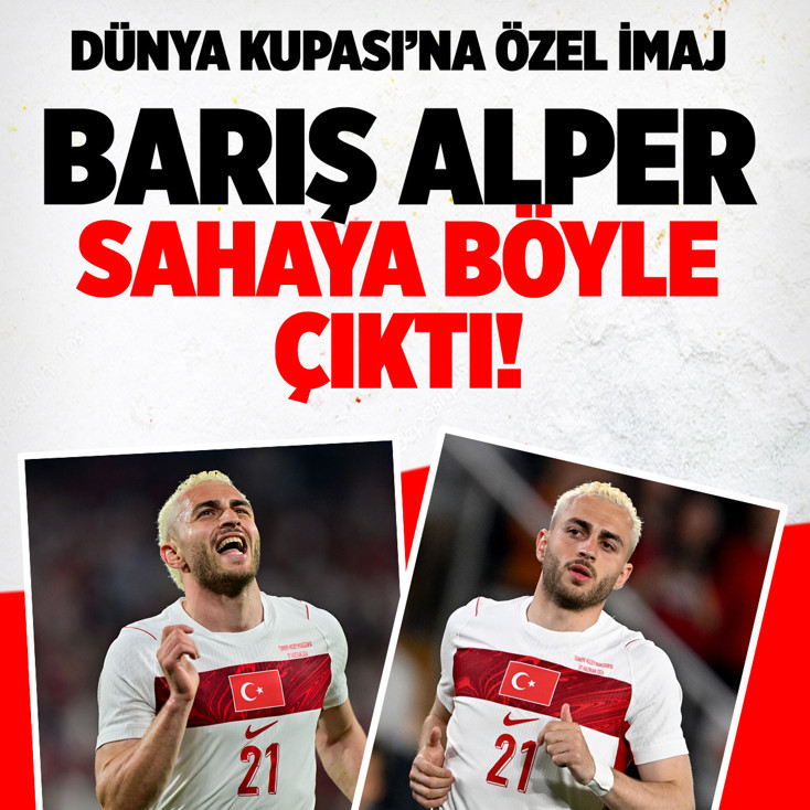 Barış Alper'den Dünya Kupası'nda Ümit Davala imajı!