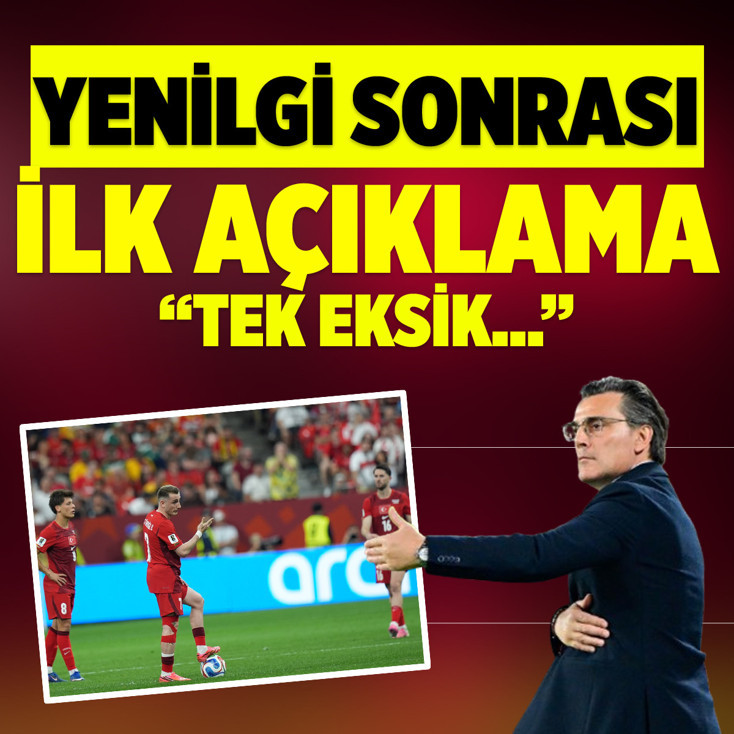 Vincenzo Montella'dan maç sonrası açıklama: Sadece gol eksikti!