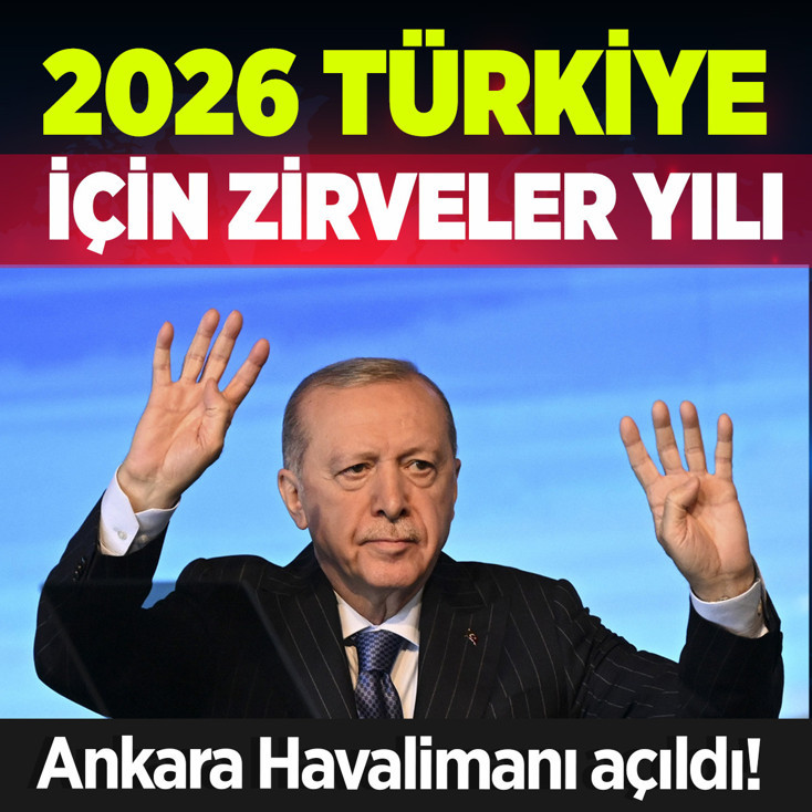 Ankara Havalimanı açıldı! Cumhurbaşkanı Erdoğan'dan önemli mesajlar