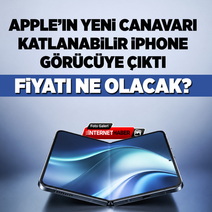 Apple’ın yeni canavarı katlanabilir iPhone görücüye çıktı! Fiyatı ne olacak?