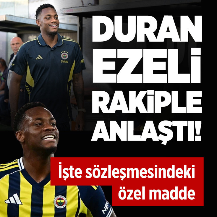 Galatasaray ve Jhon Duran anlaştı! İşte sözleşmesindeki özel madde