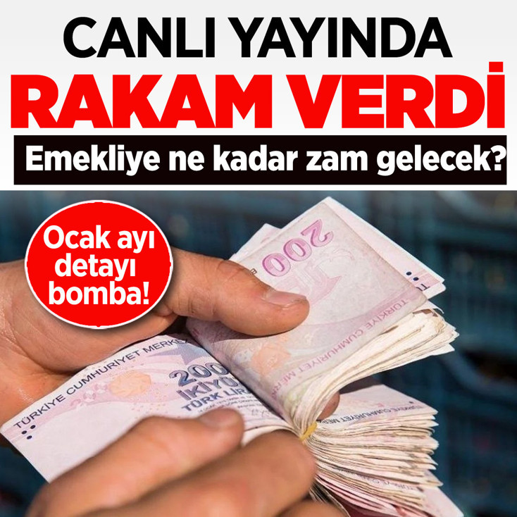 Canlı yayında emeklinin beklediği rakamı verdi! Ne kadar zam gelecek?