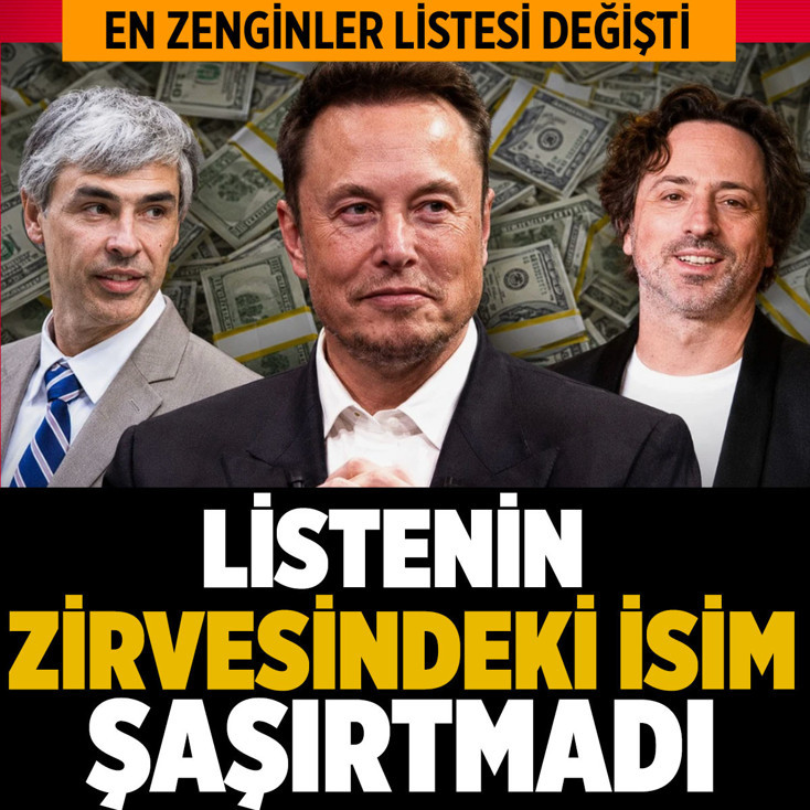 Dünyanın en zenginleri listesi güncellendi! Zirvedeki isim şaşırtmadı