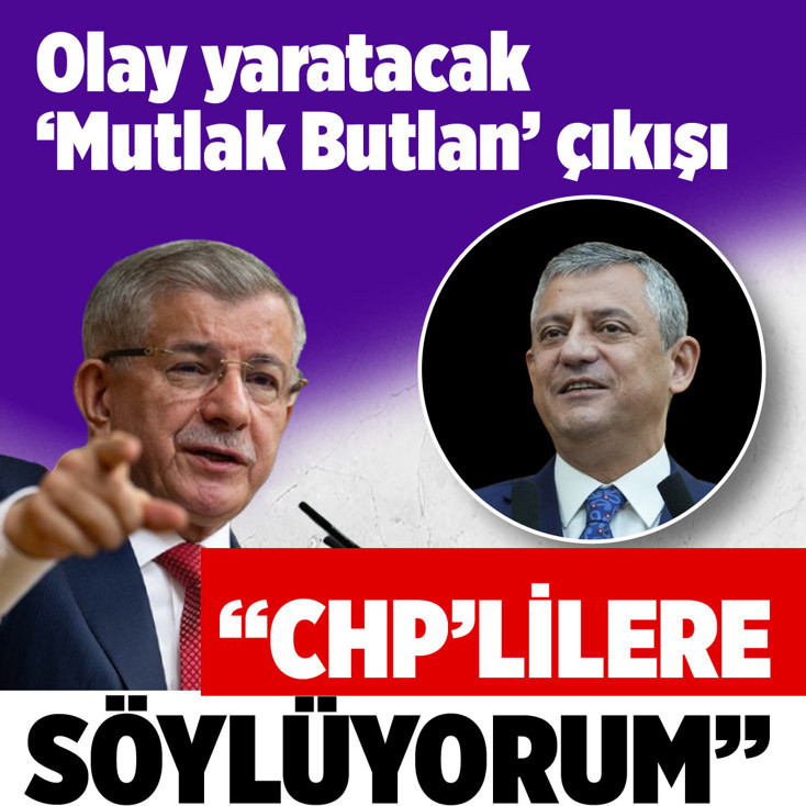 "Mutlak butlan" kararı! Ahmet Davutoğlu'ndan olay çıkış: "CHP'lilere söylüyorum..."