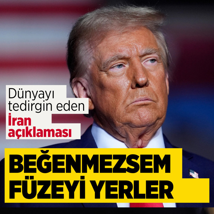 Dünyayı tedirgin eden İran açıklaması: Beğenmezsem füzeyi yerler