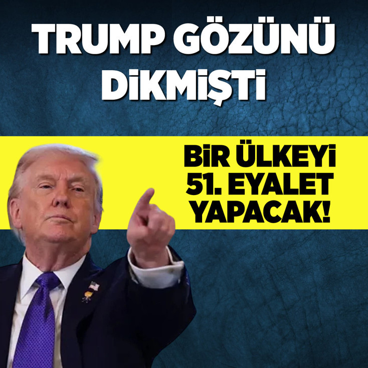 Trump gözünü dikmişti: Bir ülkeyi 51. eyalet yapacak!