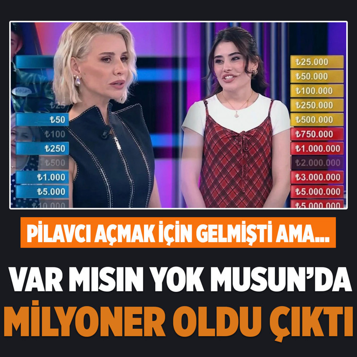 Pilavcı açmak için katılmıştı ama... Var Mısın Yok Musun'da milyoner oldu!
