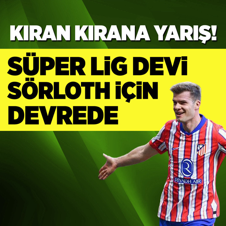 Süper Lig devi Sörloth için devrede