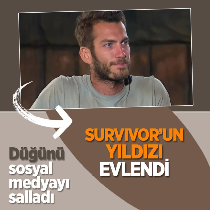 Survivor'ın yıldızı evlendi! Ogeday Girişken'in düğün tarzı sosyal medyayı salladı