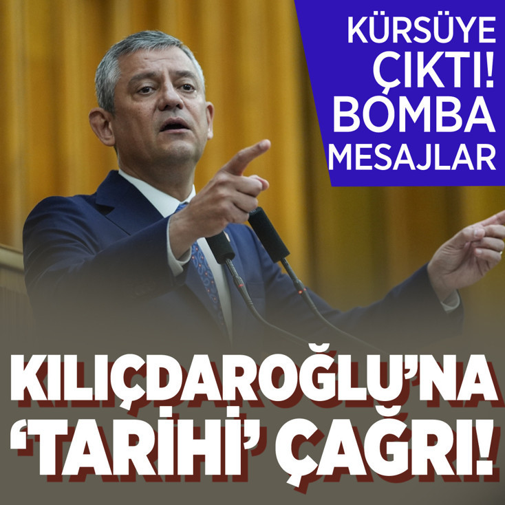 Özgür Özel: "Kemal Bey'e tarihi çağrıda bulunuyorum"