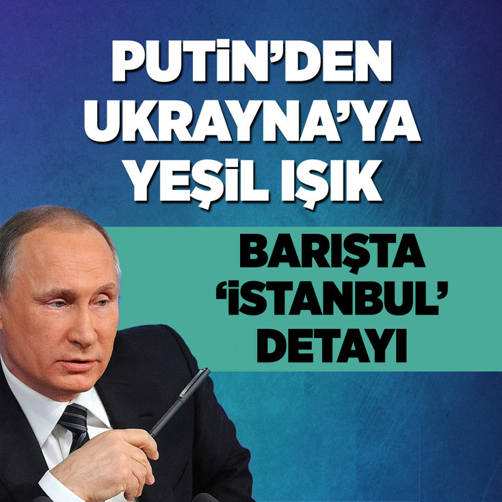 Rusya Devlet Başkanı Putin'den Ukrayna'ya yeşil ışık