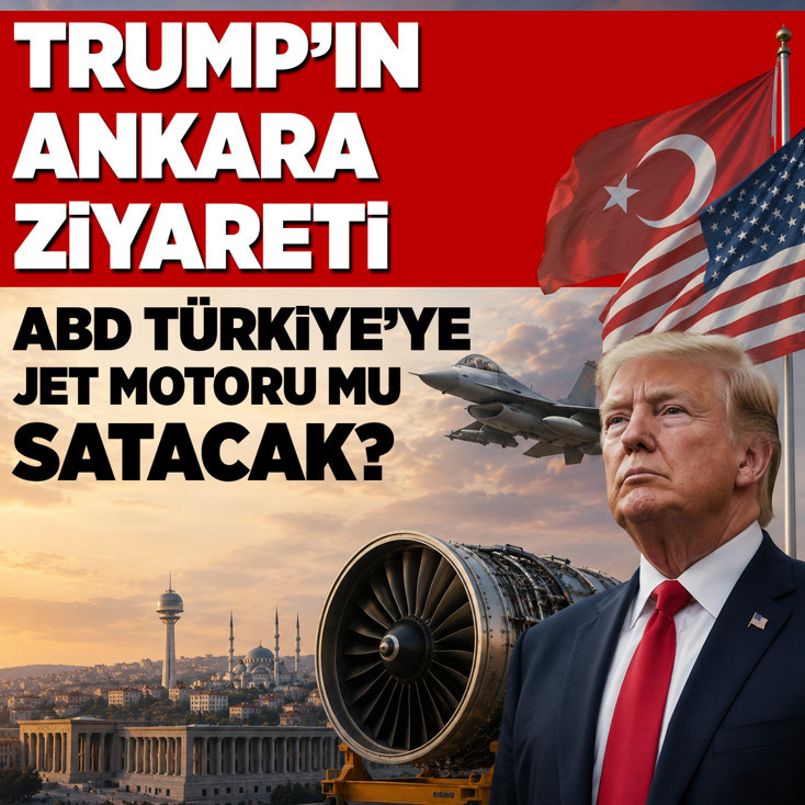 Trump'ın Ankara ziyareti öncesi ABD Türkiye'ye jet motoru mu satacak?
