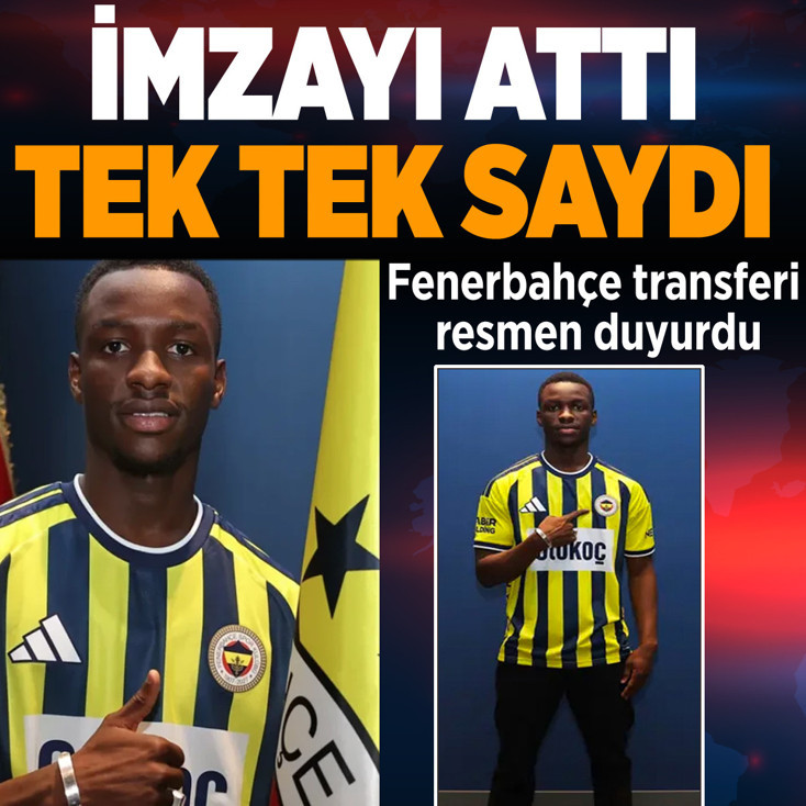 Fenerbahçe transferi açıkladı! 5 yıllık sözleşme imzalandı