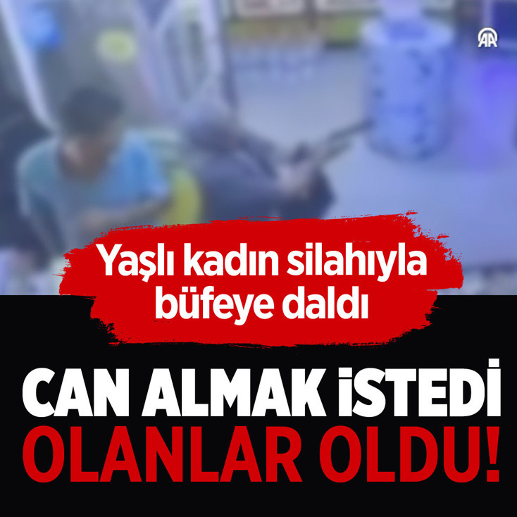 Tekirdağ'da kocasını öldürmek isteyen yaşlı kadının silahı tutukluk yaptı