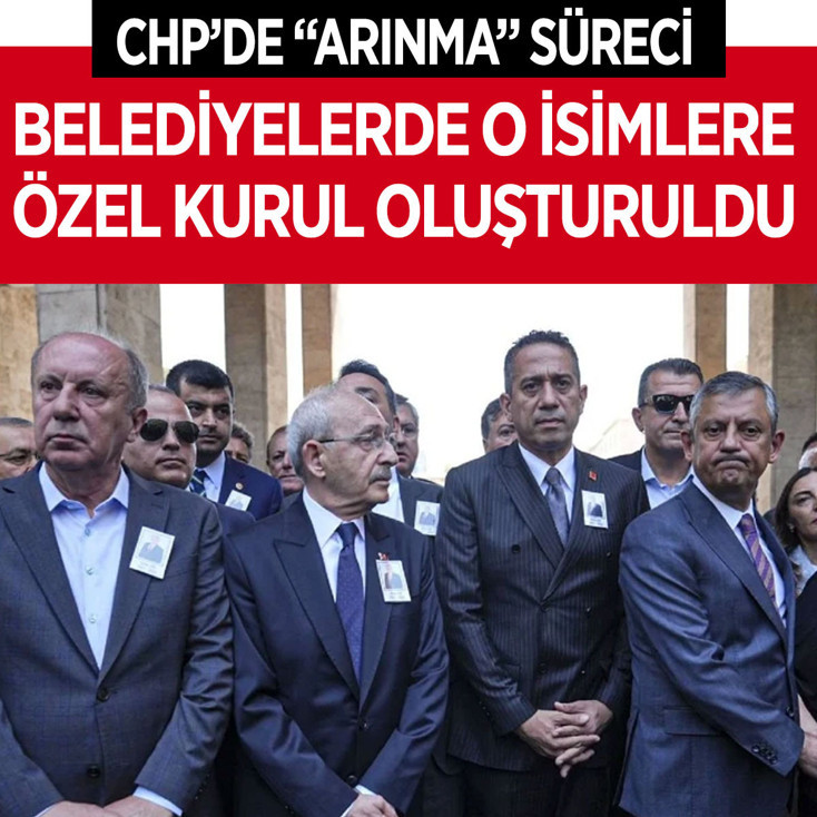 CHP'deki "arınma" süreci: Belediyelerde o isimlere özel inceleme kurulu oluşturuldu