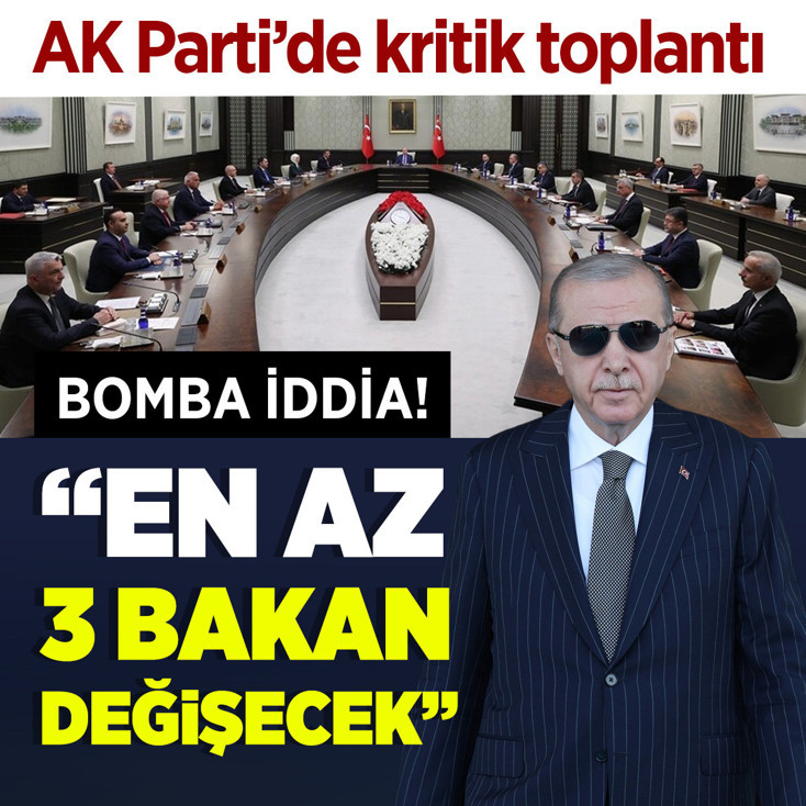Sinan Burhan'dan çarpıcı iddia: En az 3 bakan değişecek