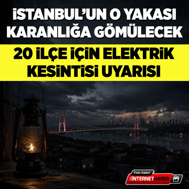 BEDAŞ'tan 20 ilçe için elektrik kesintisi uyarısı