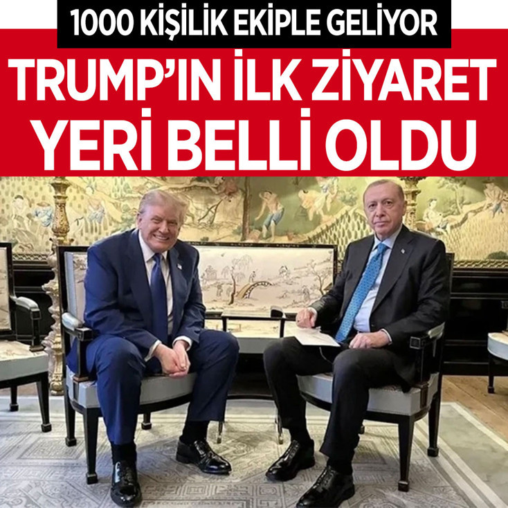 Trump'ın Türkiye programı belli oldu: 1000 kişilik ekiple geliyor, ilk durağı ise