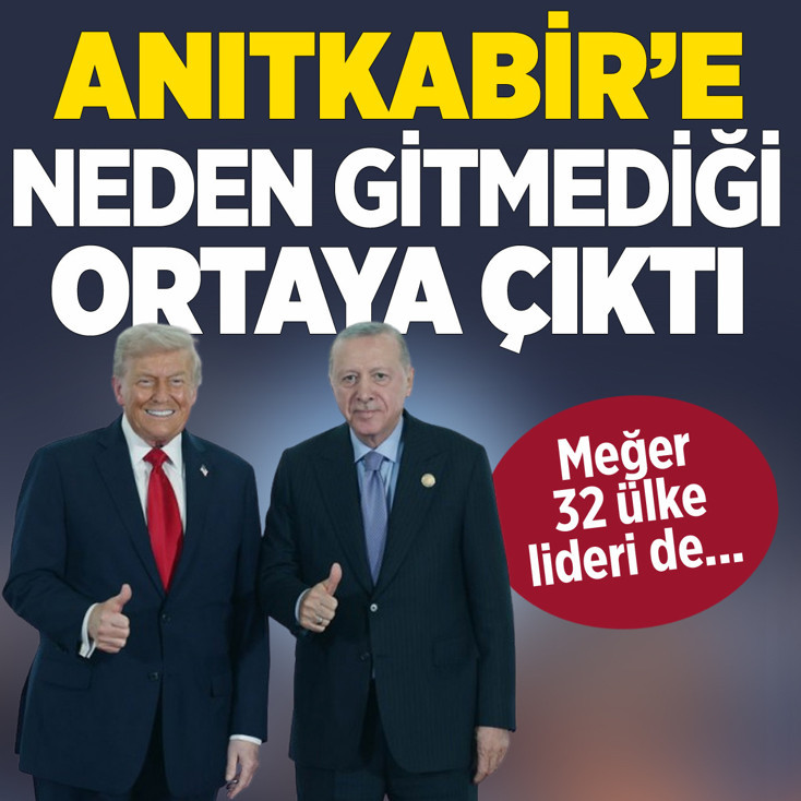 Donald Trump'ın Anıtkabir'e neden gitmediği ortaya çıktı! Meğer sadece...