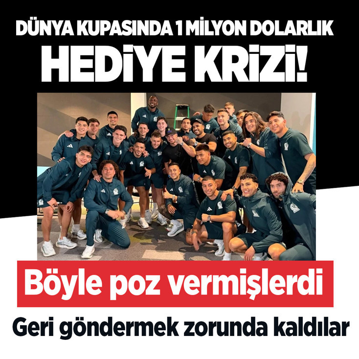 Meksika'nın 1 milyon dolarlık saat hediyesine FIFA engeli