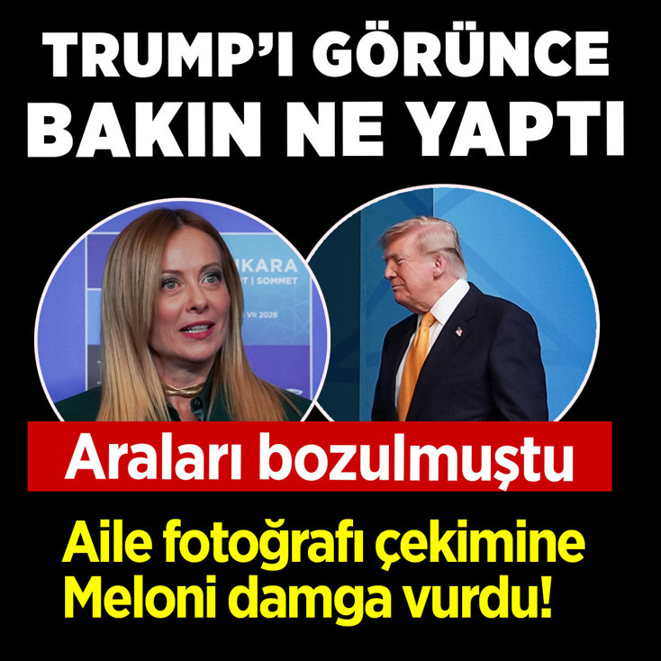 Araları bozulmuştu! Meloni Trump'ı görünce başını çevirdi: O anlar gündem oldu