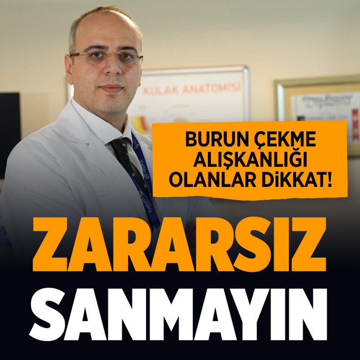 Burun çekme üst solunum yolu enfeksiyonlarını tetikleyebilir