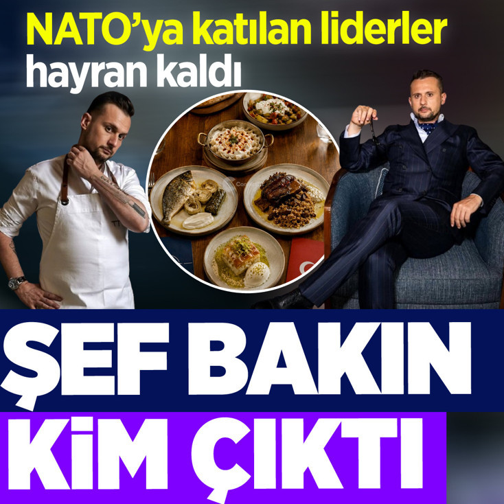Hayran bırakan NATO yemeğini hazırlayan şef bakın kim çıktı? Türkiye'de tek isim