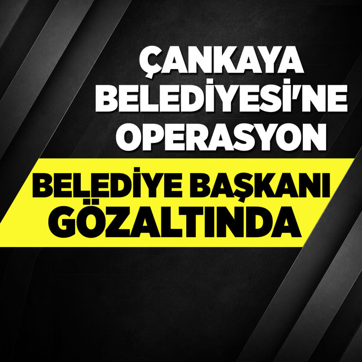Çankaya Belediye Başkanı Güner havalimanında gözaltına alındı!