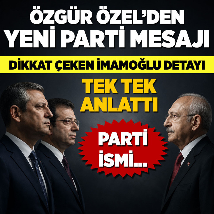 Özgür Özel'den yeni parti açıklaması: Genel başkan ben olacağım